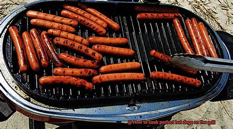 cooking hot dogs on grill pan